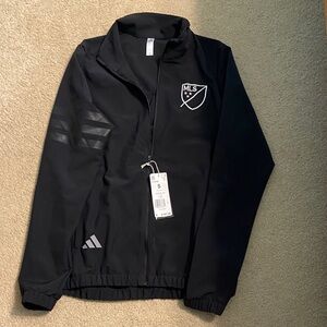 adidas Black MLS Track Jacket